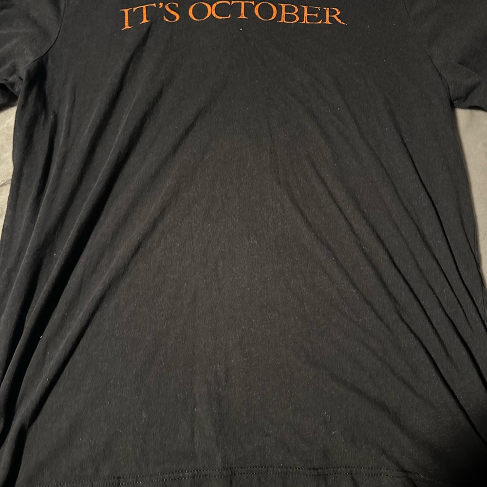 Black Graphic Men's Shirt